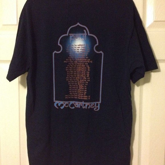 Paul McCartney Tour T Shirt 2002 Large - Picture 3 of 3
